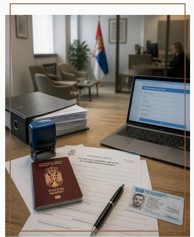 Оформление ПМЖ в Сербии для переезда в Одинцове под ключ