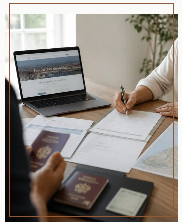 Оформление Digital Nomad и ВНЖ Португалии в Одинцове
