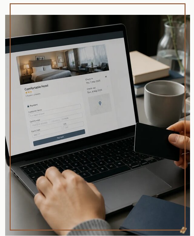 Оплата бронирования Booking в Одинцове по цене от 4660 р. | Гиперактив-Днц